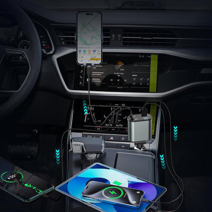 4 in 1 Car Charger Adapter