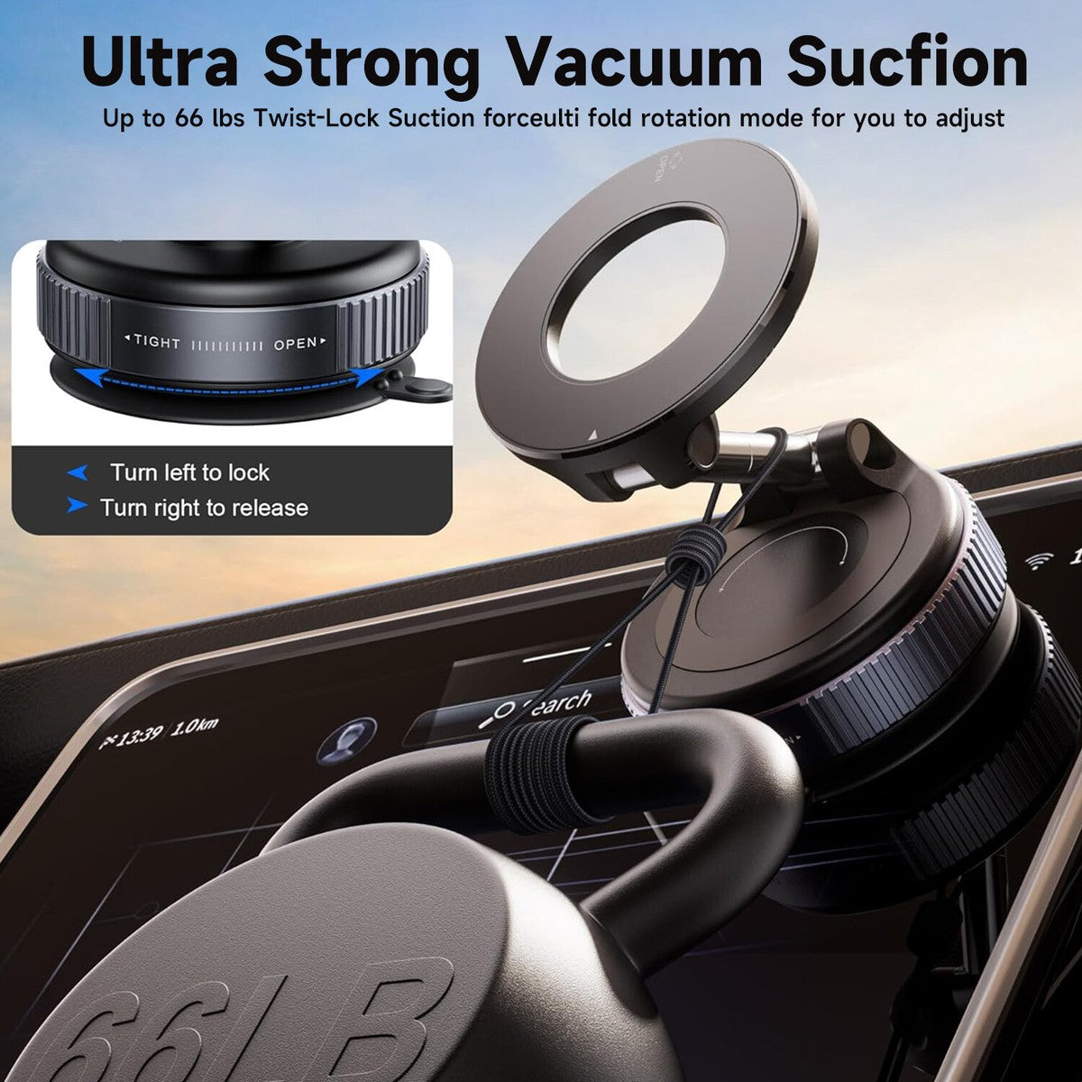 Magnetic Phone Holder for Car